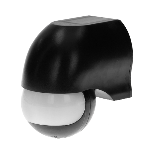 Czujnik ruchu 180 stopni IP44 1200W czarny – zdjęcie 2