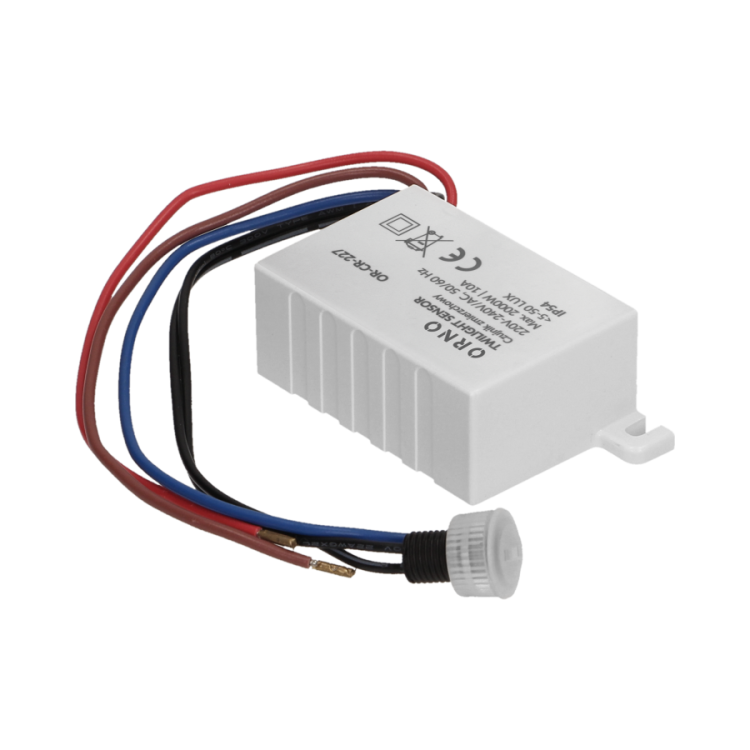 Czujnik zmierzchu z zewnętrzną sondą IP54 5-50lux – zdjęcie 3