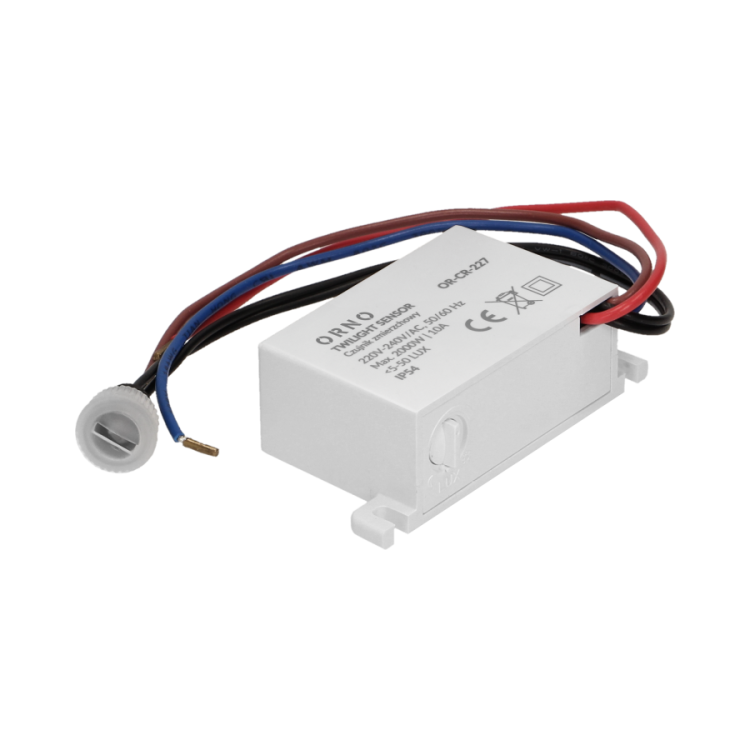 Czujnik zmierzchu z zewnętrzną sondą IP54 5-50lux – zdjęcie 5
