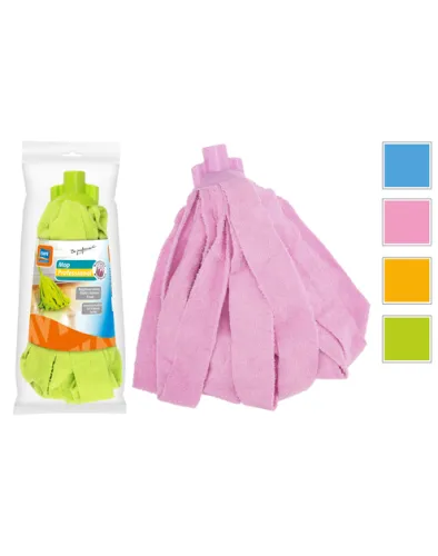 Mop z mikrofibry Ravi Professional multikolor do czyszczenia podłóg – zdjęcie 2