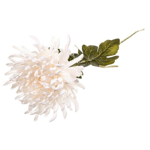 Chryzantema sztuczna pojedyncza 72 cm na łodydze dekoracyjna do wiązanek i stroików w 6 kolorach – zdjęcie 5