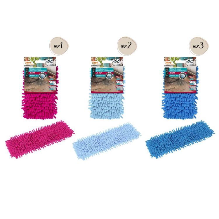 Wkład do mopa płaskiego Puro Elite Ravi chenill 14x25x5cm zapas – zdjęcie 1