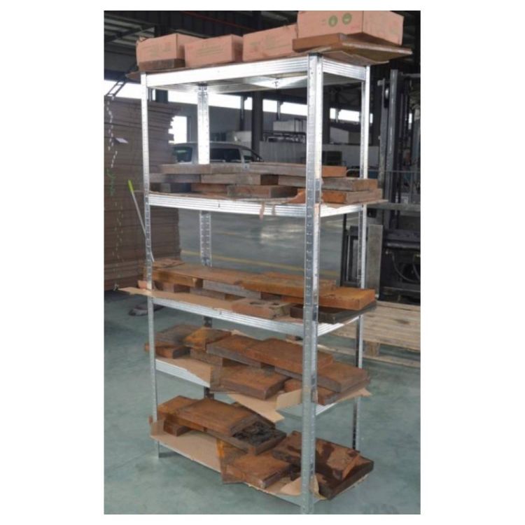 Regał metalowy 6-poziomowy 200x90x40cm stalowy 175kg do garażu piwnicy biura – zdjęcie 3