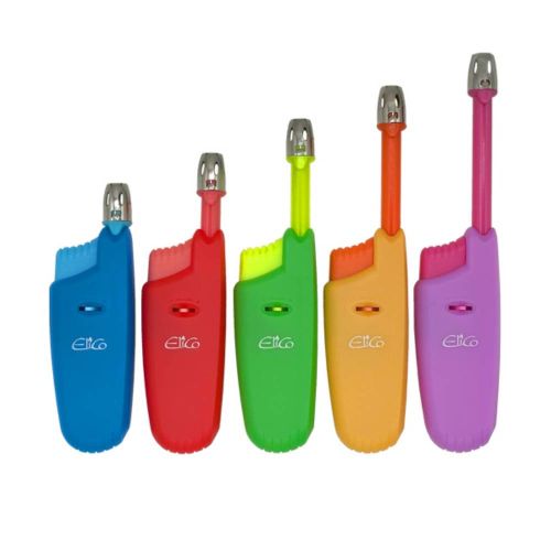 Zapalarka gazowa Lyra TELESCOPIC PASTEL ST5 piezoelektryczna teleskopowa z zaworem do napełniania – zdjęcie 1