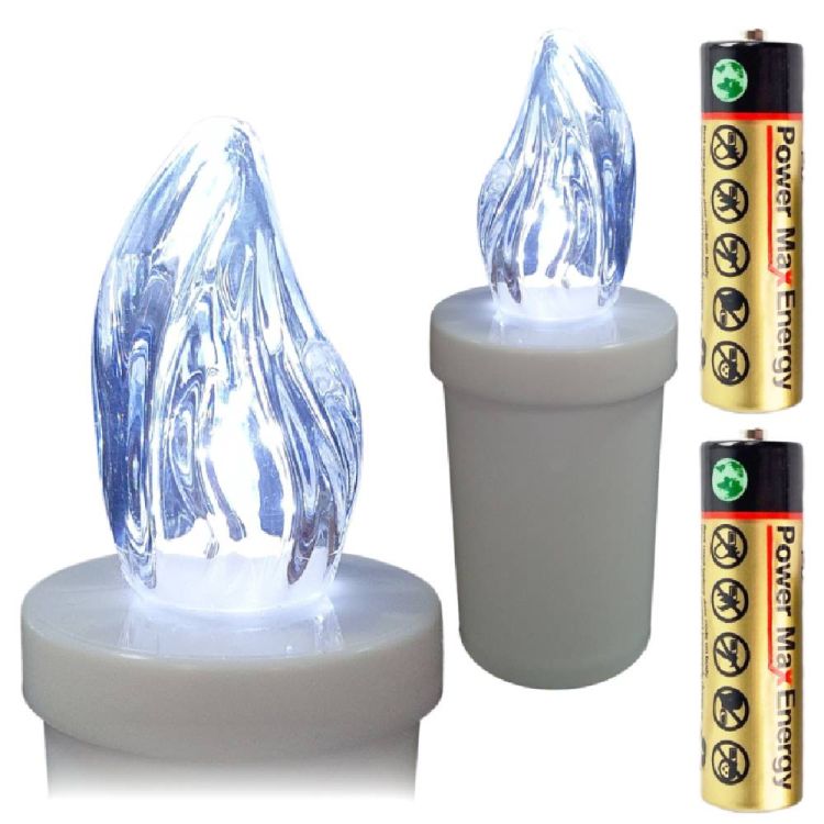 Wkład elektryczny LED Cortina Poland Minor zimny biały 90 dni wodoodporny z bateriami – zdjęcie 2