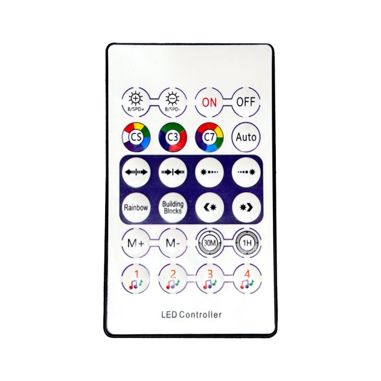 Choinka LED 180 cm RGB 250 diod metalowy stelaż pilot aplikacja muzyka – zdjęcie 12