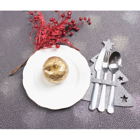 Podkładka filcowa na sztućce 15x20cm stożkowa dekoracyjna do nakrycia stołu – zdjęcie 2