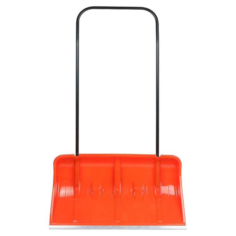 Zgarniacz do śniegu 79 cm z rolkami metalową listwą i uchwytem metalowym – zdjęcie 1