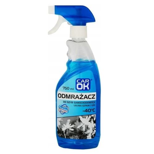 Płyn do spryskiwaczy zimowy -40C Car OK 750ml samochodowy