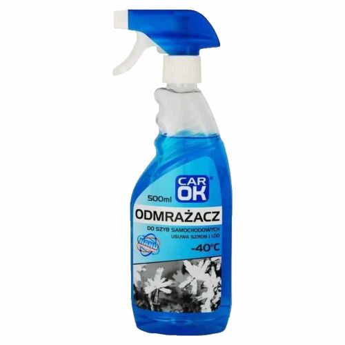 Odmrażacz do szyb samochodowych -40C Car OK 500ml spray