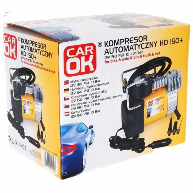 Kompresor samochodowy Profast 12 V 10 atm zasilany z gniazda zapalniczki