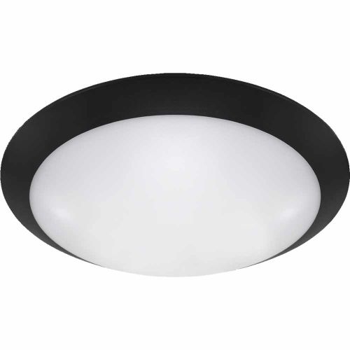 Plafon sufitowy hermetyczny IP65 2xE27 czarny IK10 – zdjęcie 1