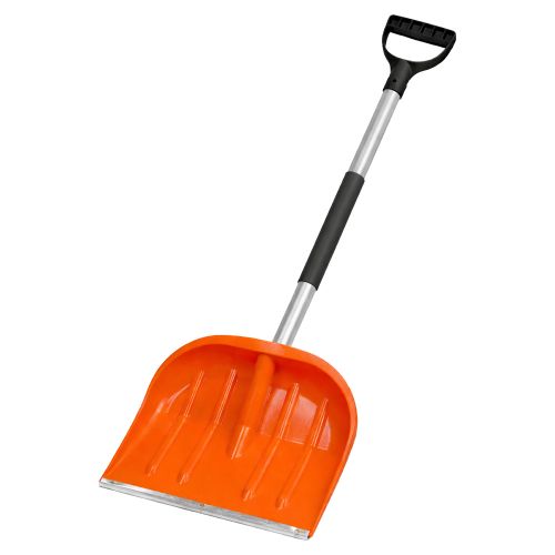 Łopata do śniegu Laguz Profil Alu Plus 48 cm z metalowym trzonkiem i uchwytem D – zdjęcie 1