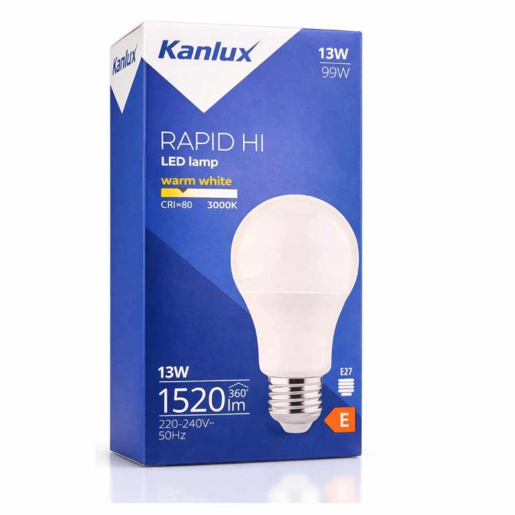 Żarówka LED Kanlux Rapid Hi v2 13W E27 3000K ciepła biała