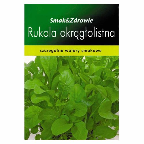 Rukola okrągłolistna Smak & Zdrowie nasiona do uprawy gruntowej