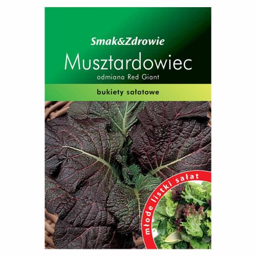 Musztardowiec Smak &Zdrowie Red Giant nasiona do uprawy gruntowej