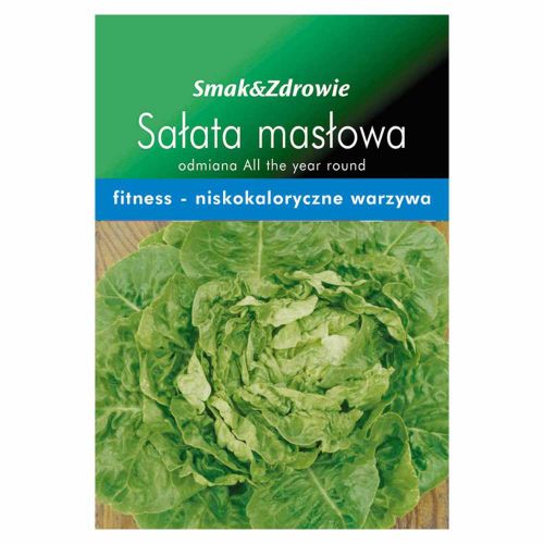 Sałata masłowa Smak & Zdrowie All the year round nasiona do uprawy gruntowej