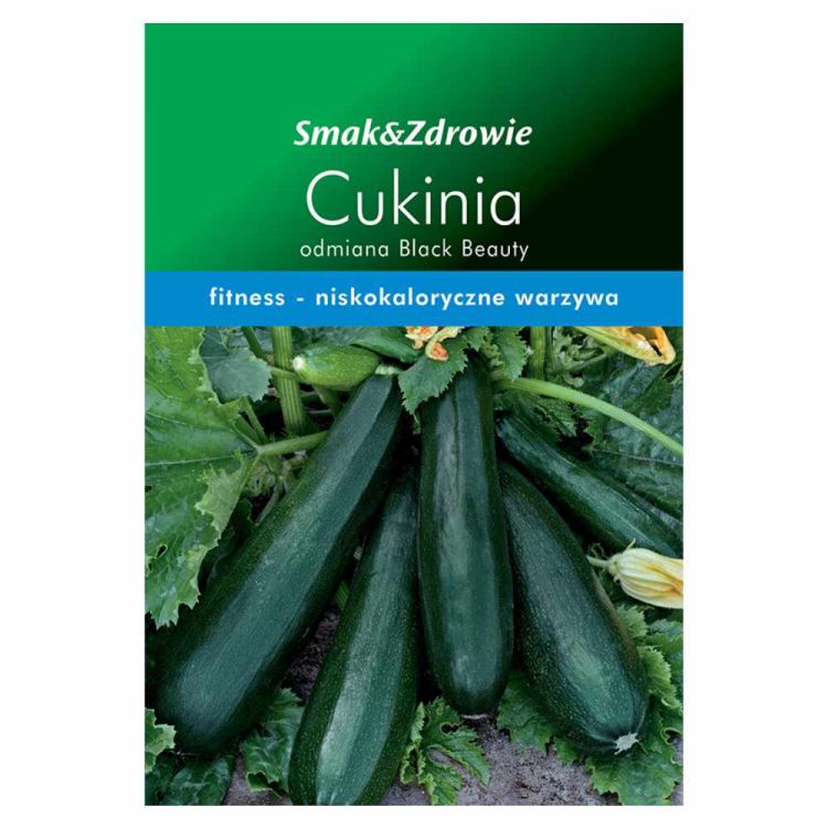 Cukinia Smak & Zdrowie Black Beauty nasiona do uprawy gruntowej