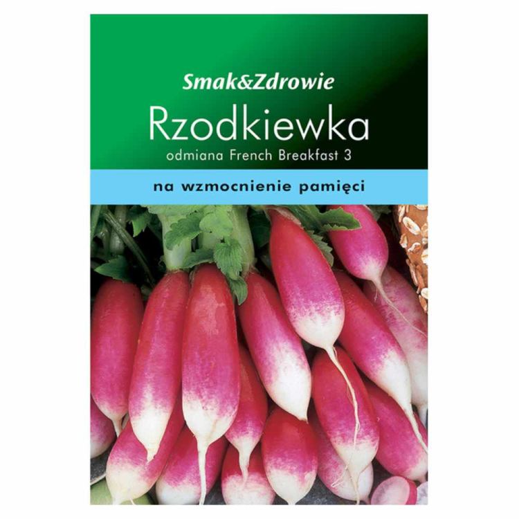 Rzodkiewka Smak & Zdrowie French Breakfast 3 nasiona do uprawy gruntowej