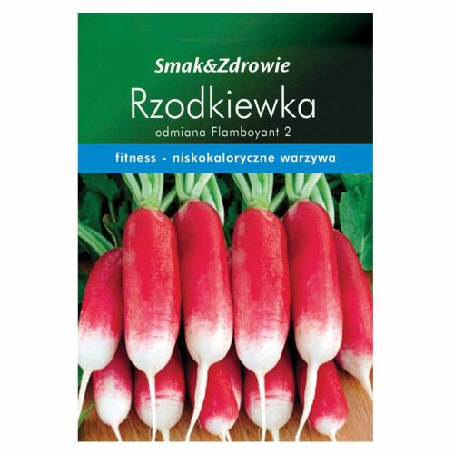 Rzodkiewka Flamboyant 2 Smak & Zdrowie nasiona Floraland