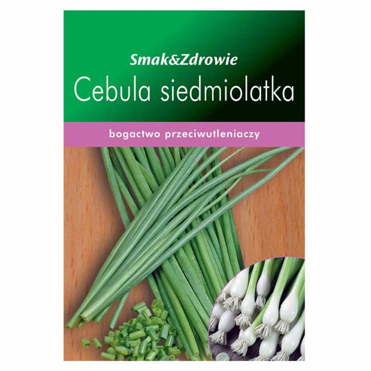 Cebula siedmiolatka Smak & Zdrowie Floraland nasiona na szczypior