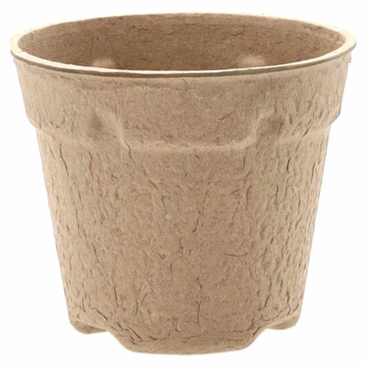 Doniczki torfowe 10 x 10 cm biodegradowalne zestaw 5 sztuk do rozsady