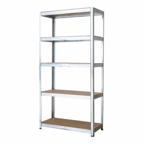 Regał metalowy magazynowy ocynkowany 180x75x35 cm 5 półek 150kg wciskany