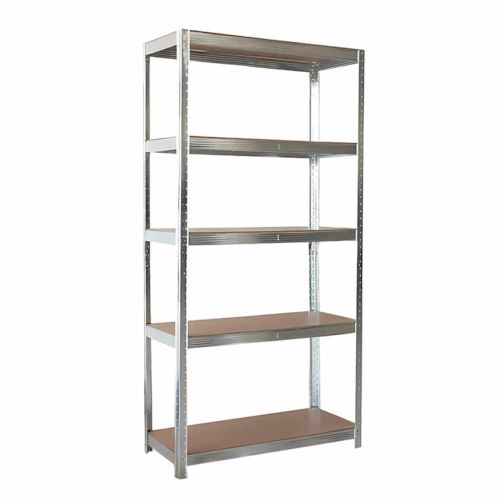 Regał metalowy magazynowy ocynkowany 180x75x35 cm 5 półek 150kg wciskany