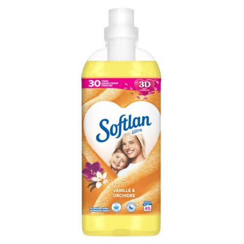Płyn do płukania tkanin Softlan Ultra Vanille Orchidee 1l 45 prań