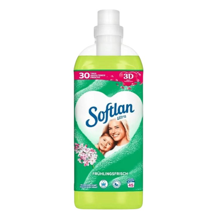 Płyn do płukania tkanin Softlan Ultra Frühlingsfrisch 1 l do tkanin białych i kolorowych