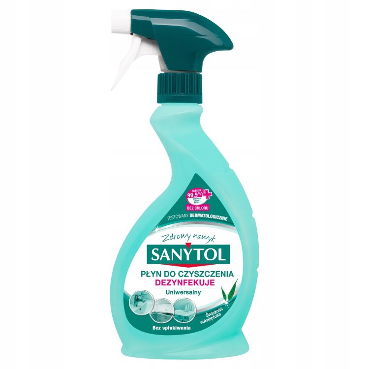 Spray dezynfekujący uniwersalny Sanytol 500 ml do powierzchni bez chloru – zdjęcie 1