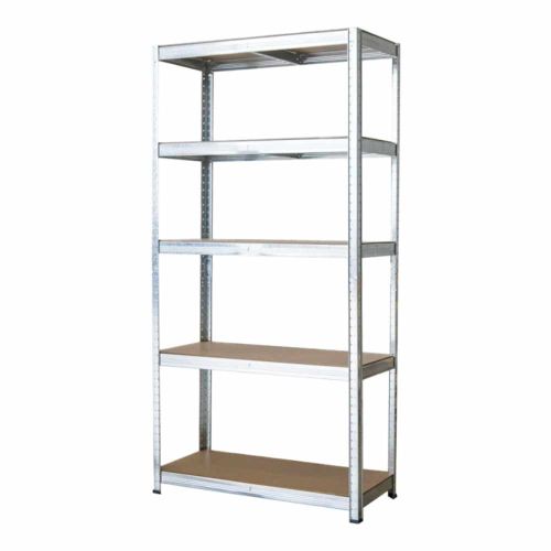 Regał metalowy magazynowy 180 x 90 x 40 cm ocynkowany 5 półek 175 kg – zdjęcie 1