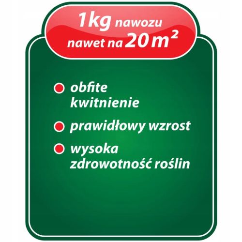 Nawóz mineralny Planta 17 NPK 10-7,5-17 1 kg granulowany pod  róże – zdjęcie 2