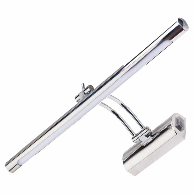 Kinkiet LED łazienkowy chrom 8W 1070lm 4000K IP44 230V Strühm – zdjęcie 1