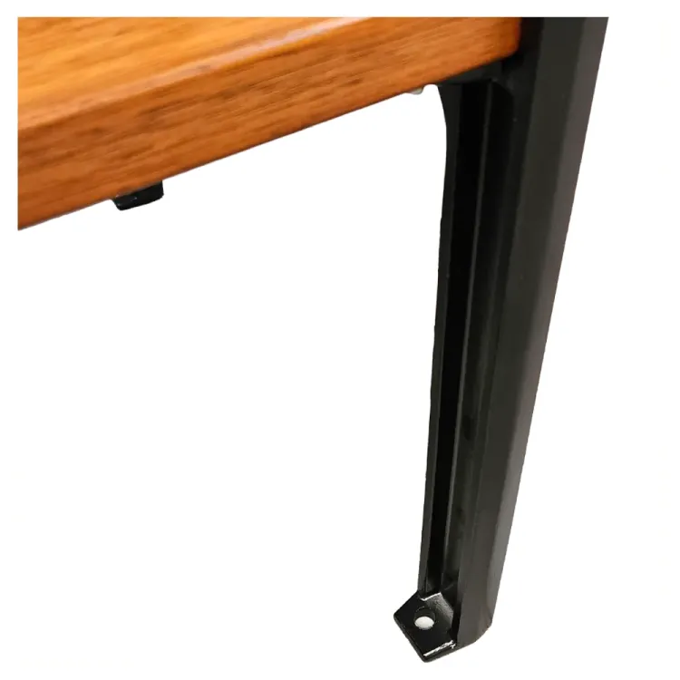 Ławka ogrodowa 150 cm aluminiowa z podłokietnikami z drewnem jatoba Serpent Tree Exclucive