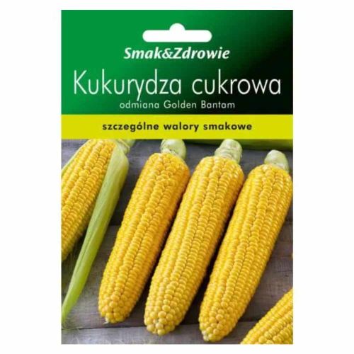Nasiona kukurydza cukrowa Smak&Zdrowie Golden Bantam 30szt. do gruntu i pod osłony