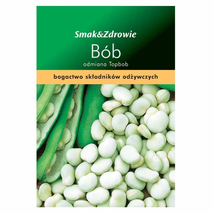 Nasiona bób Smak&Zdrowie Topbob 15szt. wczesny odporny na przymrozki do gruntu