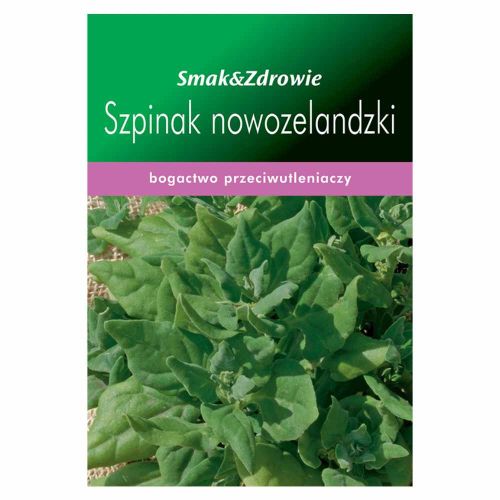 Nasiona szpinak nowozelandzki Smak&Zdrowie 65szt. do gruntu odporny na upały
