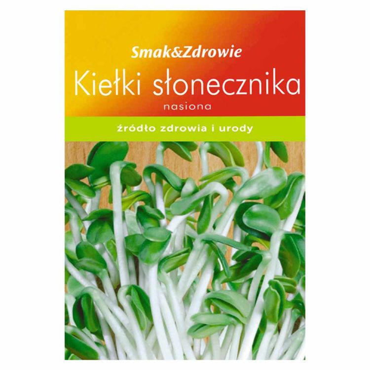 Nasiona na kiełki słonecznik Smak&Zdrowie 200szt. domowa uprawa