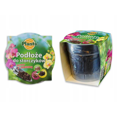 Ziemia do storczyków Planta 1,1L podłoże do orchidei z korą – zdjęcie 2