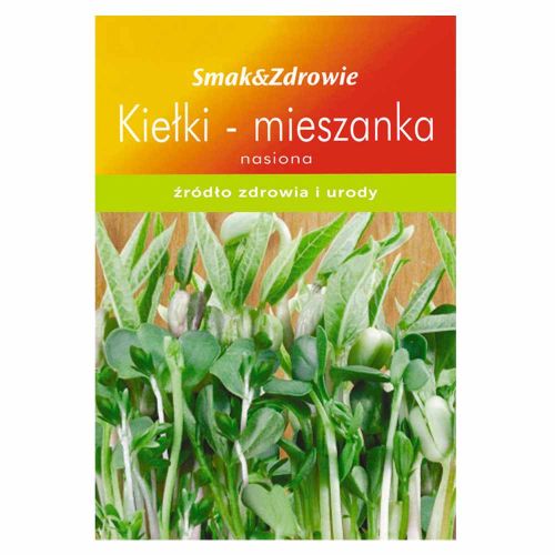 Nasiona na kiełki Smak&Zdrowie Mieszanka 50g do domowej uprawy kiełków