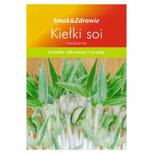 Nasiona na kiełki Smak&Zdrowie Soja 120szt do domowej uprawy kiełków