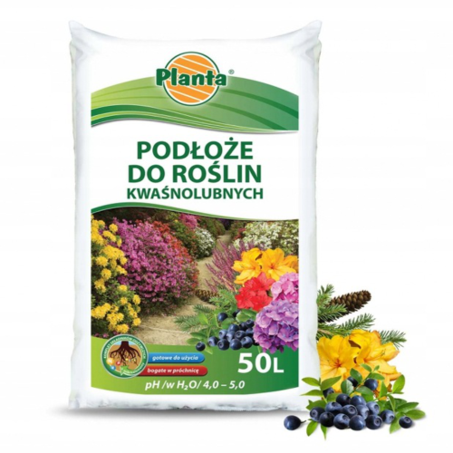 Ziemia do roślin zielonych Planta 20L podłoże do kwiatów doniczkowych