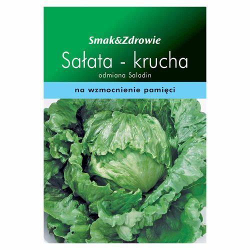 Sałata krucha Smak&Zdrowie Saladin 300szt. nasiona do gruntu – zdjęcie 1