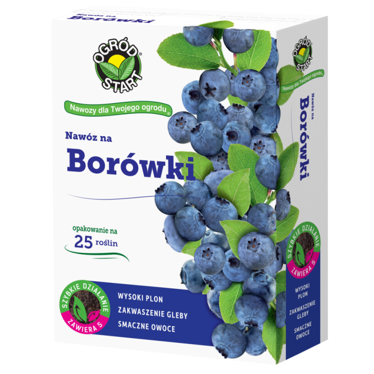 Nawóz mineralny Ogród Start na borówki 1kg granulat NPK