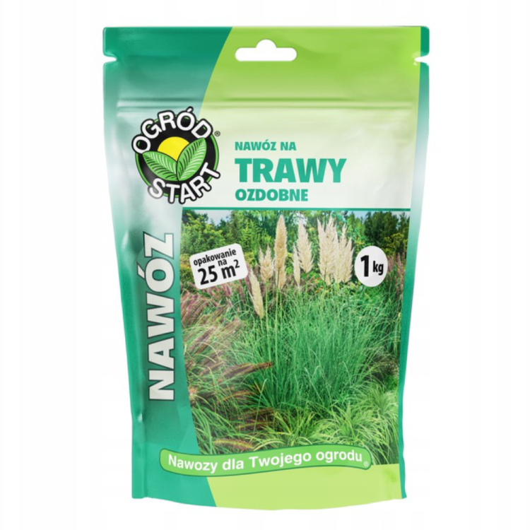 Nawóz mineralny Ogród Start do traw ozdobnych 1kg 25m2 – zdjęcie 1