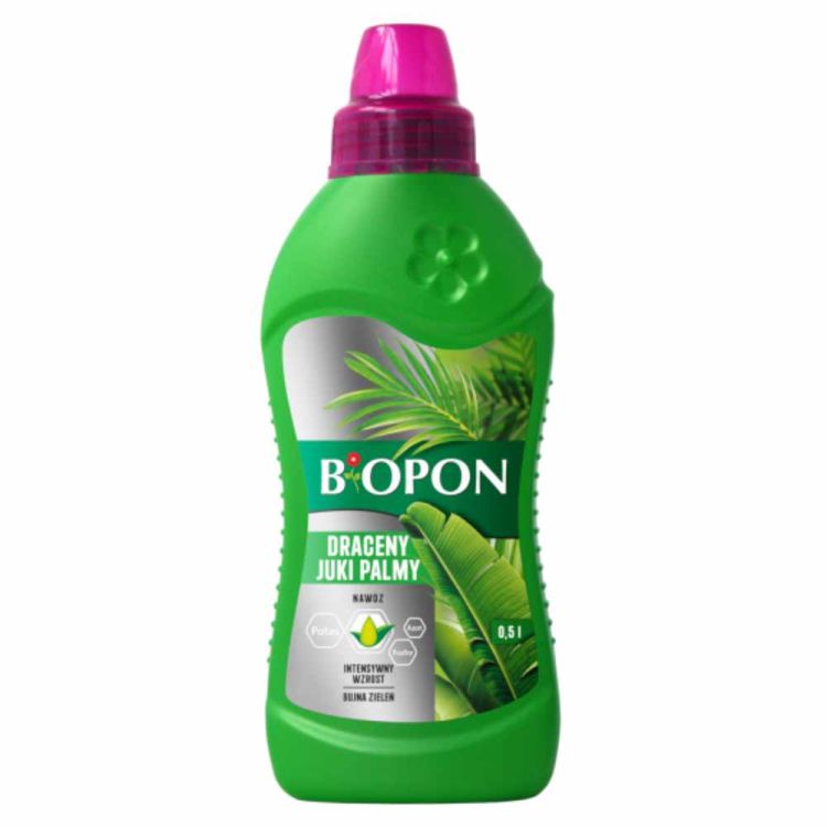 Nawóz do draceny juki i palmy Biopon płynny 500ml z mikroelementami