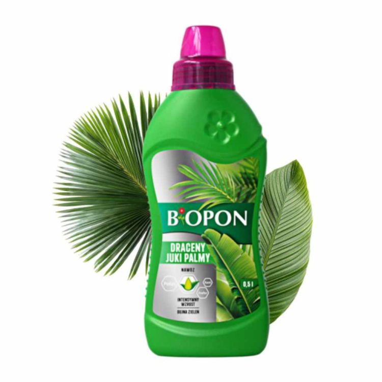 Nawóz do draceny juki i palmy Biopon płynny 500ml z mikroelementami