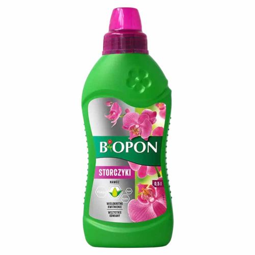 Nawóz do storczyków Biopon płynny 500ml z mikroelementami do orchidei