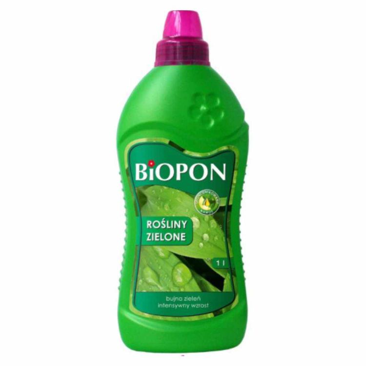 Nawóz do roślin zielonych Biopon 1l płynny mineralny NPK do podlewania i dolistny